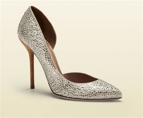 gucci heels crystal|Gucci high heels beige.